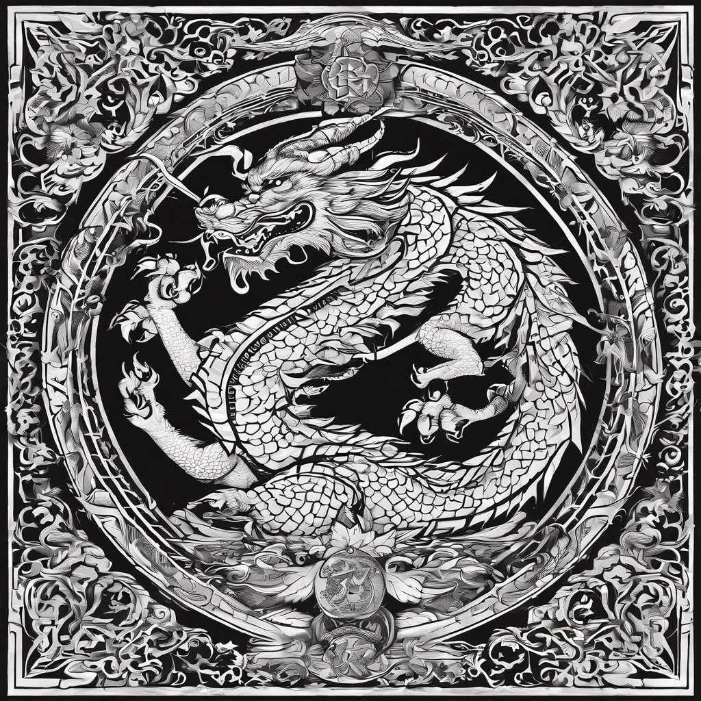 a logo, a Chinese dragon forming a "S-shape", in the thunderstorm, royal theme background, angry mode, with breathing fire,  dark colored, best picture quality, highly detailed, ultra resolution