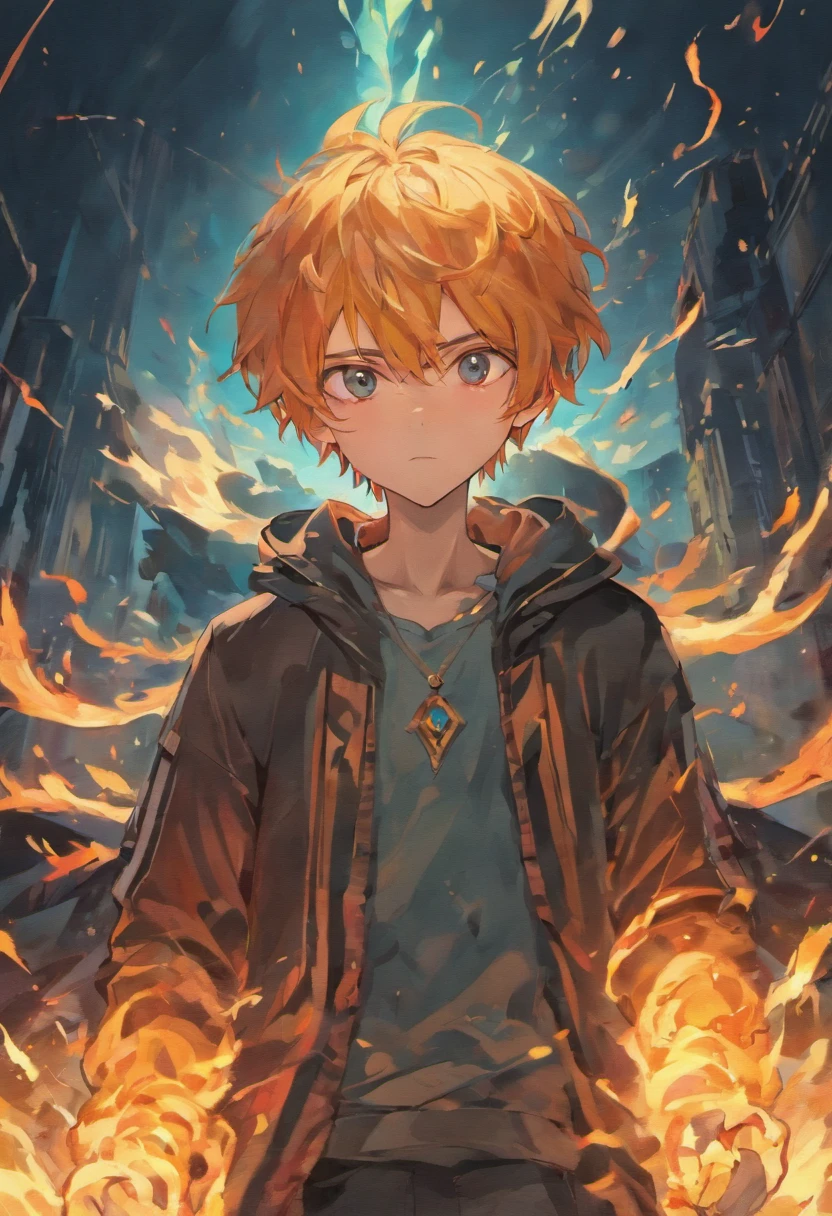 A brooding and mysterious boy with a tragic past. He possesses incredible control over the element of fire but keeps it hidden from the world. anime poses relaxing
