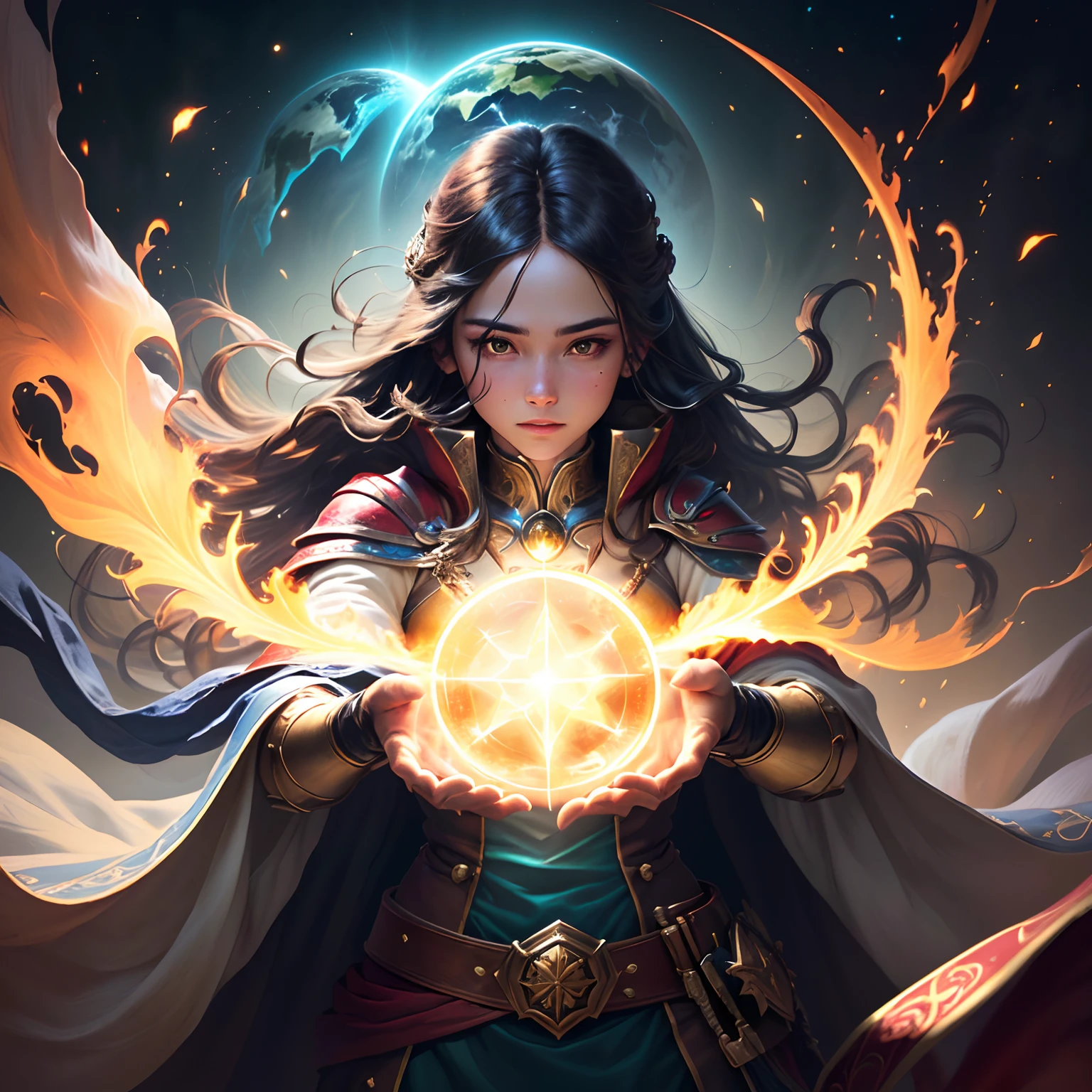 "Let's learn to use this magic to protect our world!"