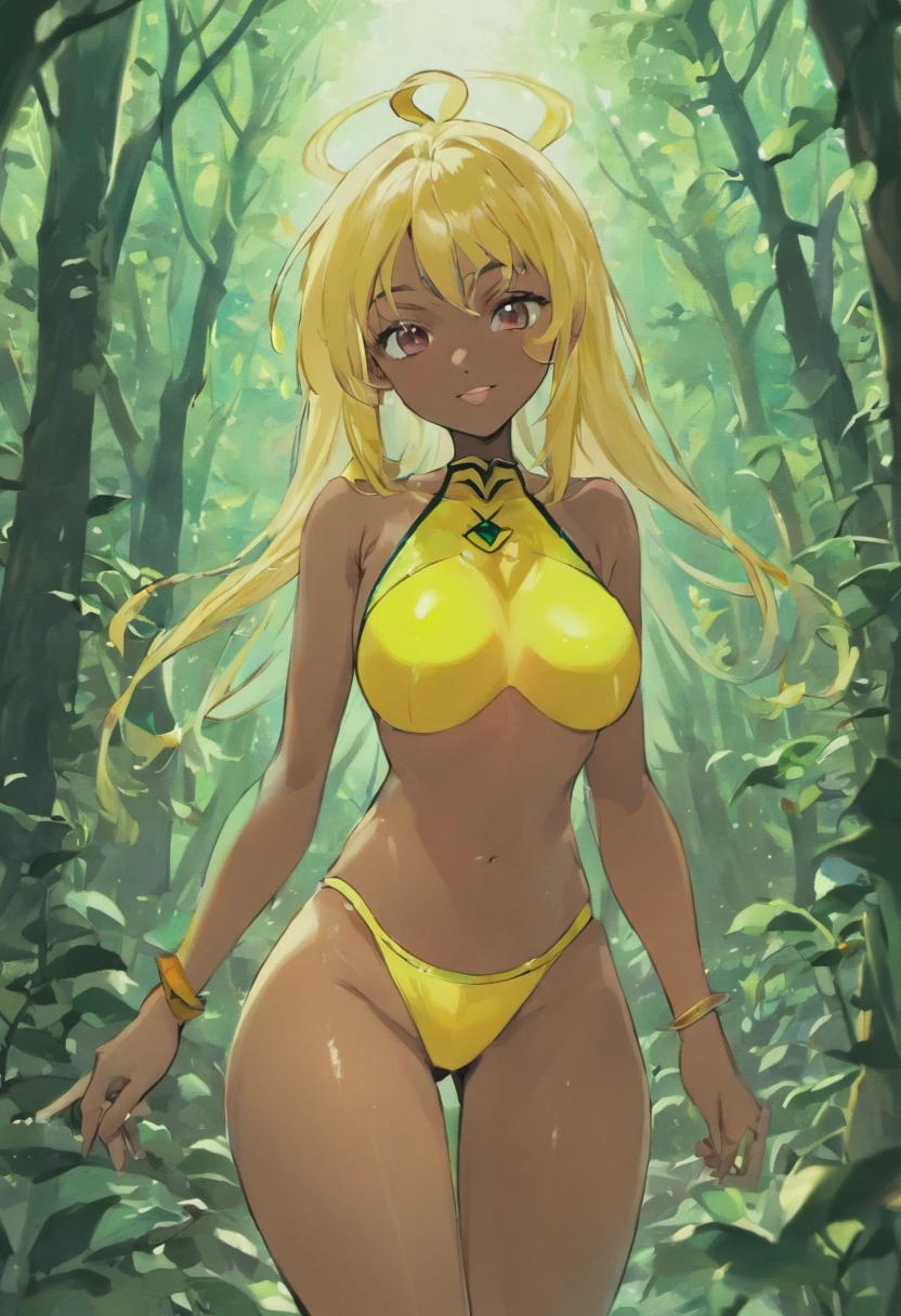 foto realista, foto realista, foto realista, foto realista, foto realista, foto realista, foto realista, foto realista, foto realista, ultra high-resolution, (foto realista:1.4), 1girl, (menina bonito:1.5), ((bikini blue:1.2)), (((Seios enormes:1.9))), (belos seios finamente detalhados:1.9), ((pele clara:1.9)), (seios brilhantes:1.6), ((clivagem)), (belos olhos finamente detalhados), olhos brilhantes, sorrir, ( The background is the forest ), (pesquisar:1.6), (corpo inteiro), (Seios enormes), (beautiful face), (elfa), master part, best quality