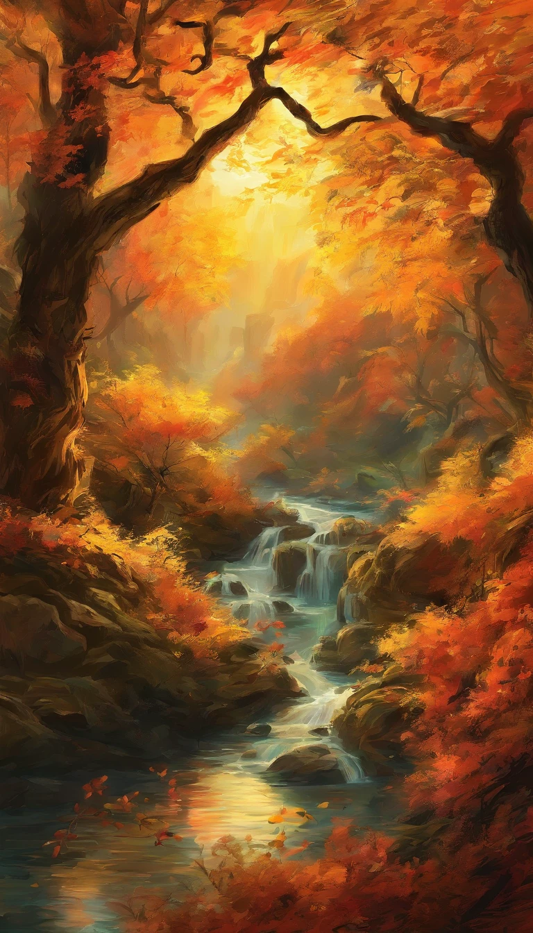 (Small bridges and flowing water,Ancient road west wind thin horse,Sunset,Broken intestines are at the end of the world)(An ancient trail leads into the distance),(Stone arch bridge:1.2),A small river,The river meanders into the distance,(The sky is windy,Fluttering yellow leaves),(A skinny white horse:1.2),(The vista is the setting sun),(The afterglow of the setting sun shines through the clouds),(Autumn tones),(Ancient Chinese landscape painting style),(Masterpiece),(A complete painting),(Extremely detailed picture),(light and shadow effect),(Movie lighting),(cinema4d),(Light particle tracing),(rendering by octane),(Unreal 5),(Layered artistic effects),(Best Painting),(Master painting),(8K分辨率),photorealestic,realisticlying @Ray