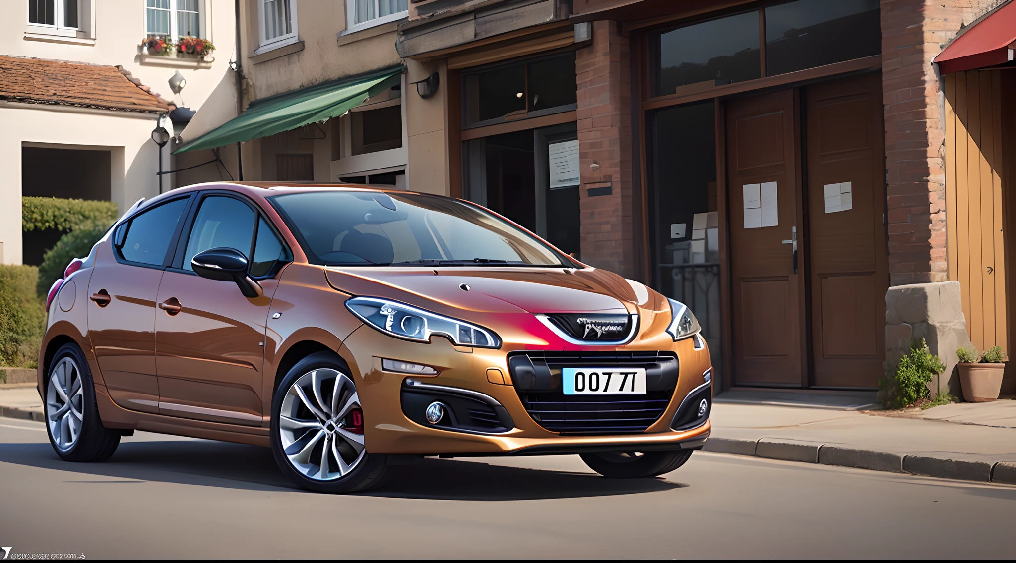 Advertisement for the Peugeot 207