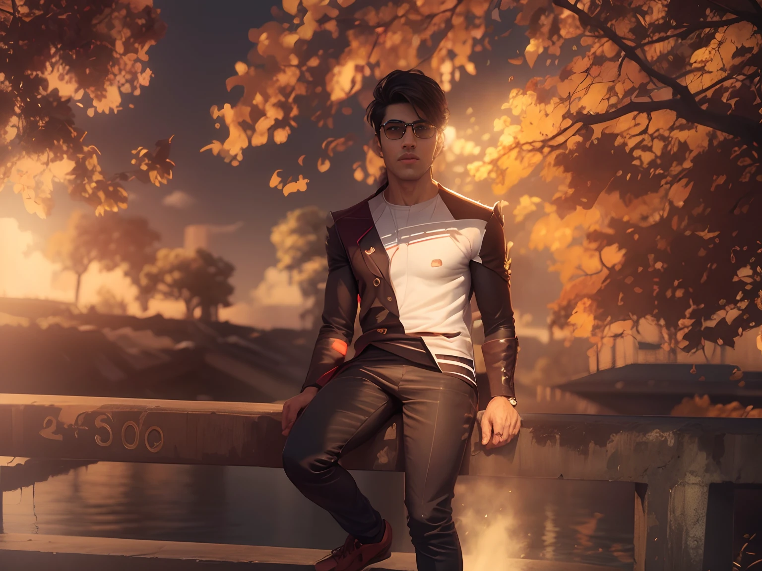 Handsome looking, r