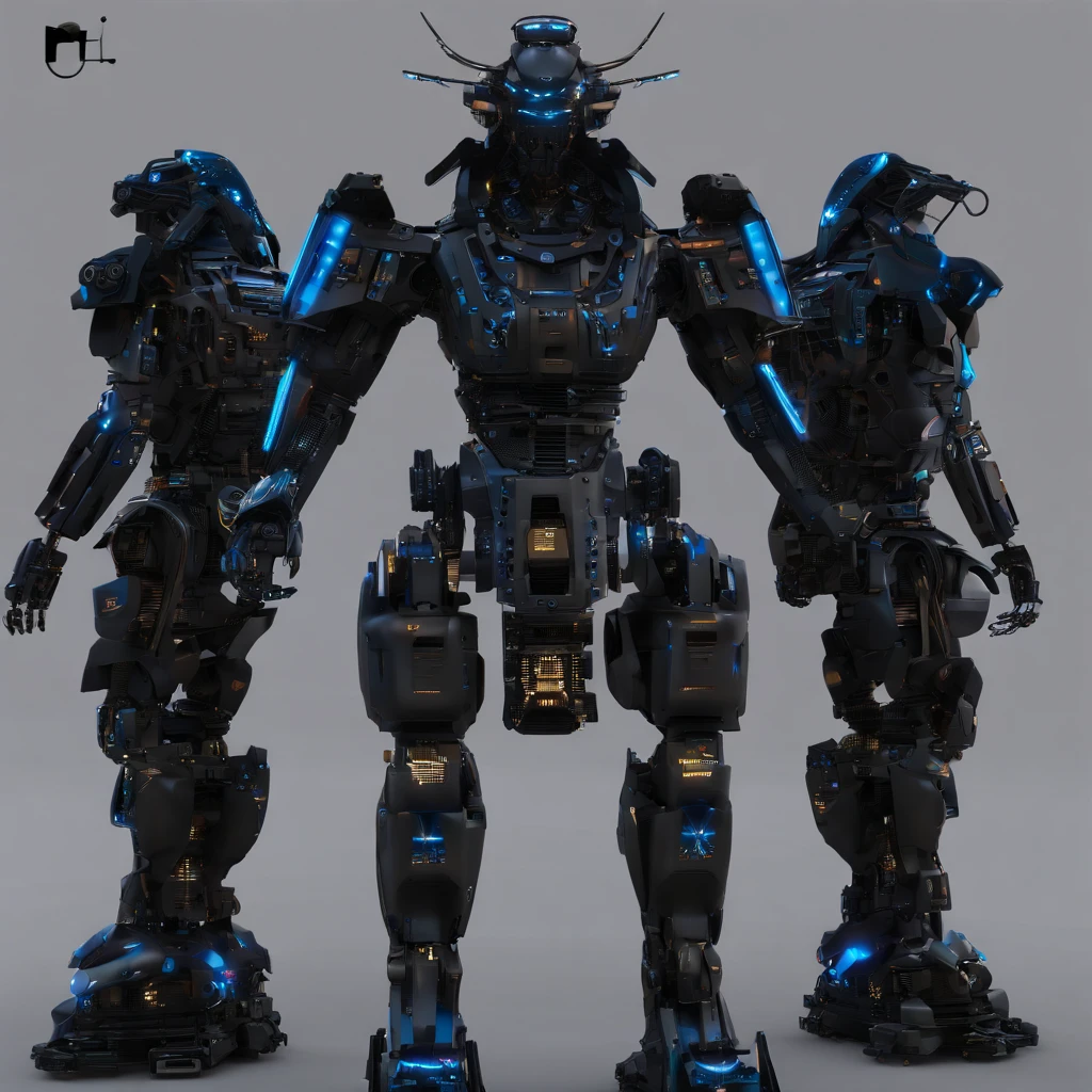 brutal robotic armor, ((samurai)), best quality, , ((extremely detailed)), 8k, high quality, cinematic, hyper realistic, ray tracing, hdr, dynamic perspective, deep depth of field, (3D model, full body, standing solo, dynamic pose, stickers, stylized paint scheme, leds, japanese tech, cyberpunk rooftop background at night), (nighttime), (hdri:0.35, bloom:0.25, rim lighting, soft lighting, low key), dark theme:0.66, futobot confident,
