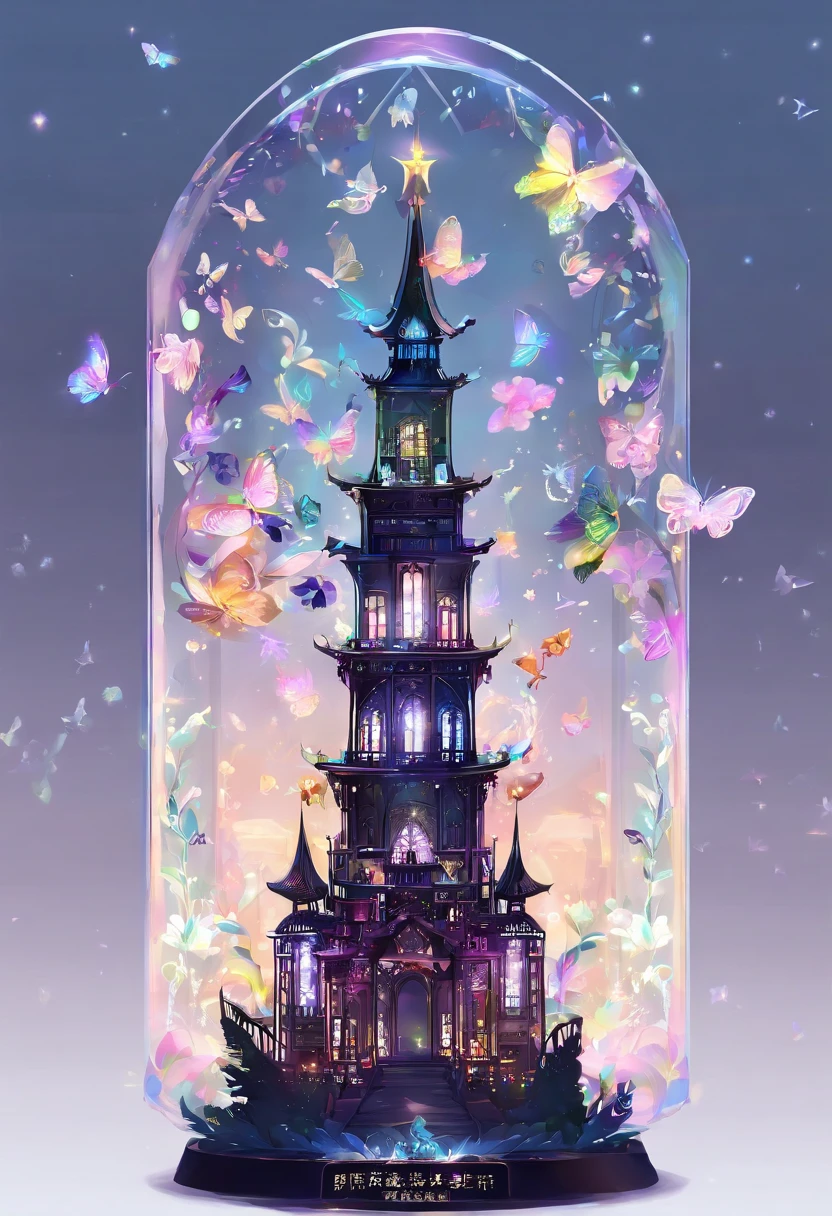 Glass Forest: Transparent tree sparkling in the sunlight々Standing Forest。If you walk in it、The tree々Strange music is heard from between。 Crystal Lake: In a lake hidden in the mountains、Because the water is too transparent、Get a clear look at the creatures and treasures that inhabit the bottom of the lake。 Transparent winged butterfly: 1 special butterfly、Born with transparent wings。Its wings have a faint iridescent glow.、Clean the air after every flight。 Glasswork castle: standing on a hill、Castle made of crystal clear glass。At night, Glitter with light from the inside.、You can enjoy its beauty even from afar。 Transparent Letter: Special letters that emerge when immersed in water。Only for those who receive、Can decipher messages of truth。
