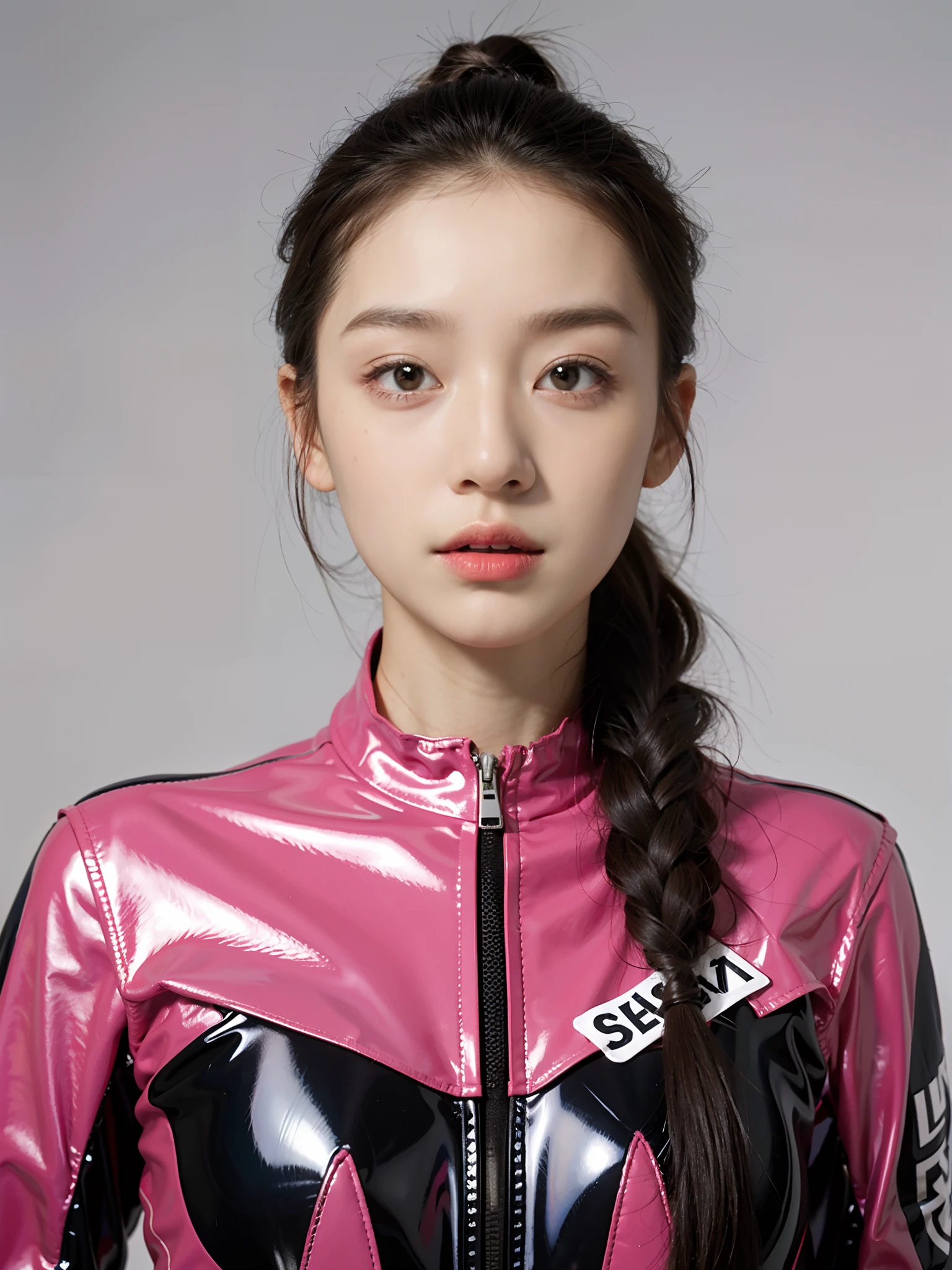 Colorful PVC racing suit