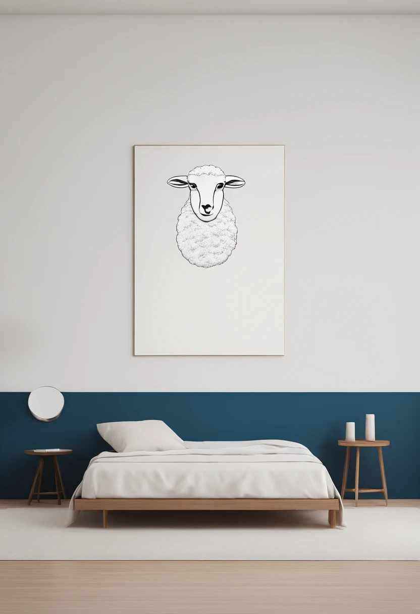 Sheep sleep on the moon