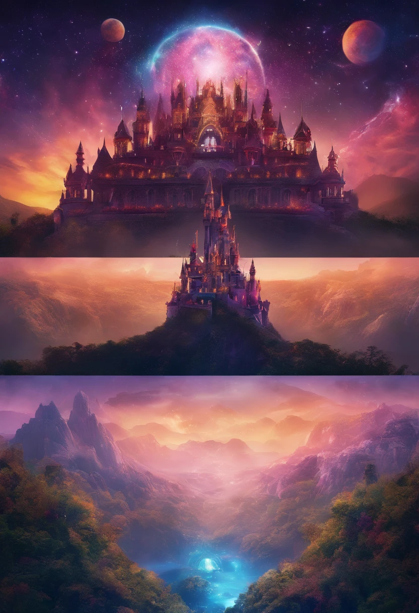 Cosmic Cat detailed matte painting, deep color, fantastical, intricate detail, splash screen, complementary colors, fantasy concept art, 8k resolution trending on Artstation Unreal Engine 5