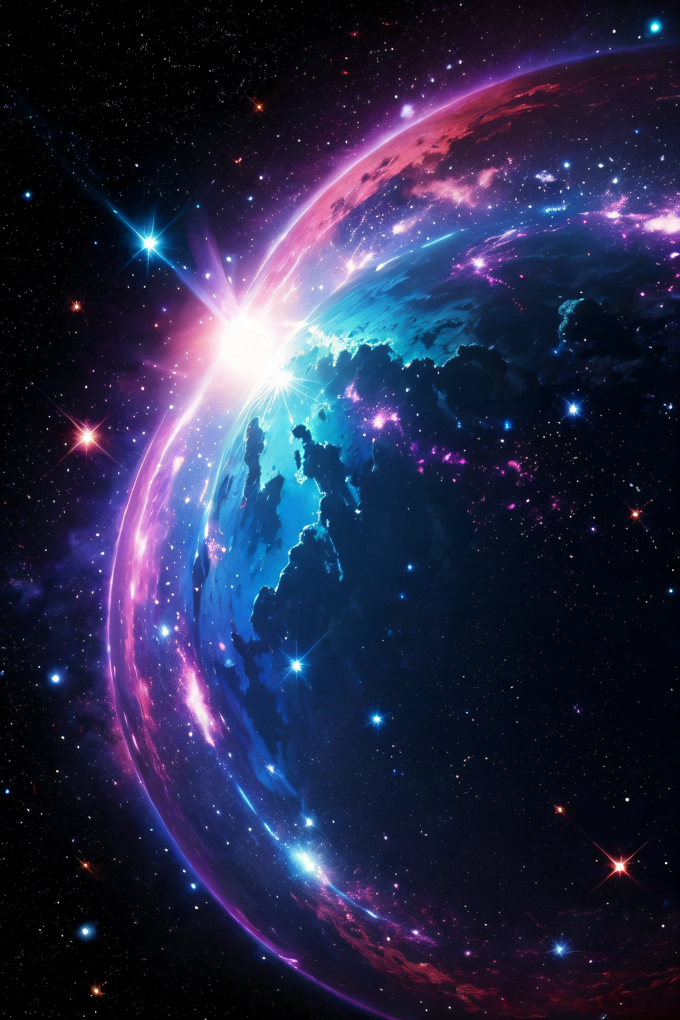 Nebula in anime space