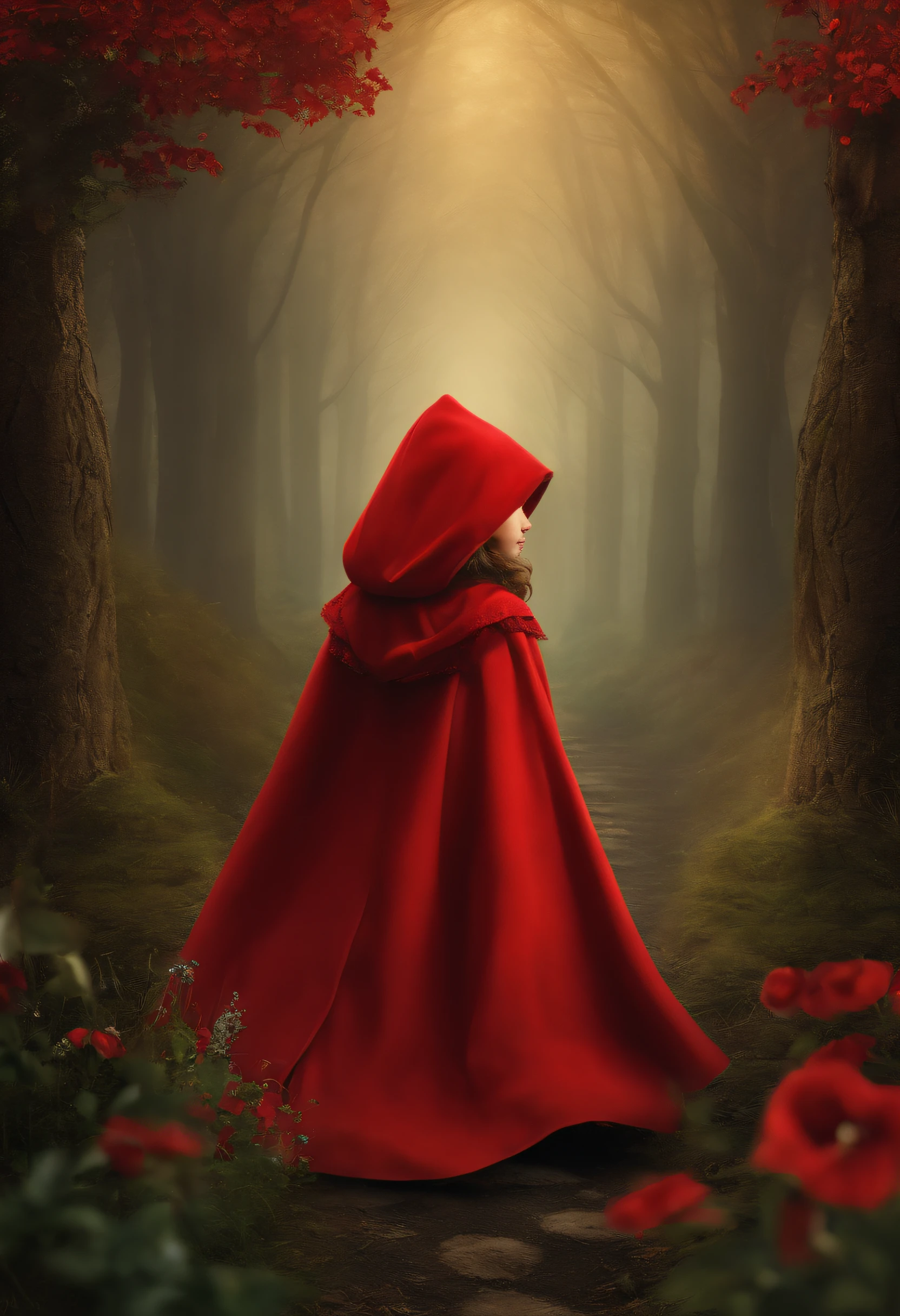 children's storybook「red riding hood」At the beginning of