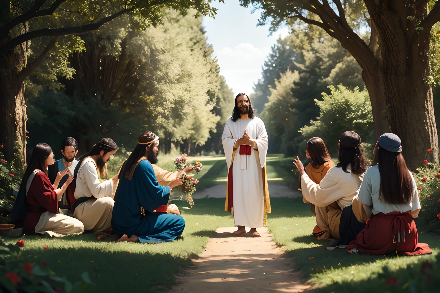 In the pages of this book, I ask you to undertake an expedition through the parables of Jesus Christ. As a guide and storyteller, we will observe the simple and profound words that have echoed through the centuries, permeating hearts and minds with divine wisdom. Just like a skilled gardener, Jesus planted seeds of spiritual truth in our soul, and the time has come to cultivate them and reap the fruits of his teaching.
Over the next few chapters, we will appreciate Jesus' parables in the unique way he taught us to contemplate them: with grace, empathy, and a deeply inspiring perspective. Allow me to guide you along a path where grace meets truth, where mercy embraces justice, and where the stories of Jesus illuminate our lives with divine light.