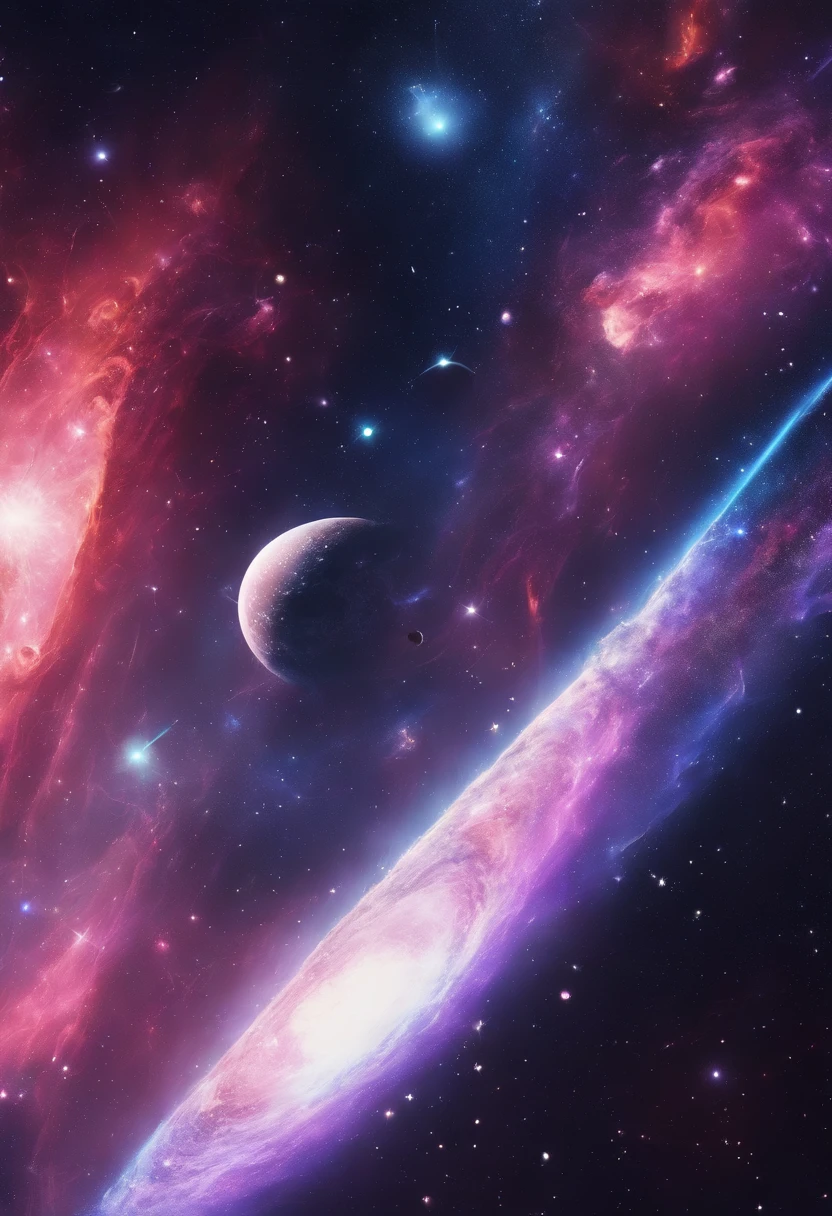 galaxya cavalo pintura fosca detalhada, cor profunda, genial, detalhes intrincados, tela inicial, cores complementares, arte conceitual de fantasia, 8k resolution trending on Artstation Unreal Engine 5