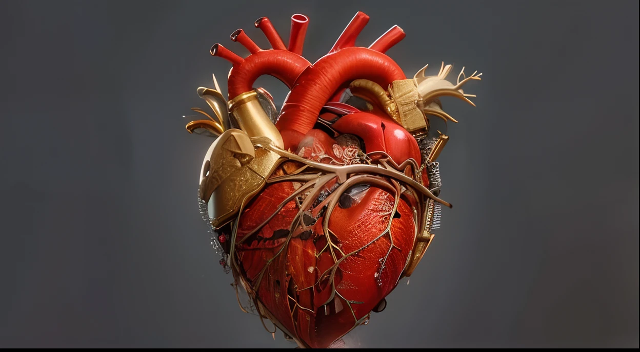 A hardened human heart side by side with a representation of God, biblical, imagem realista 8k