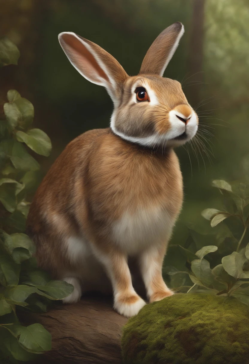 draw bob maley in a rabbit body