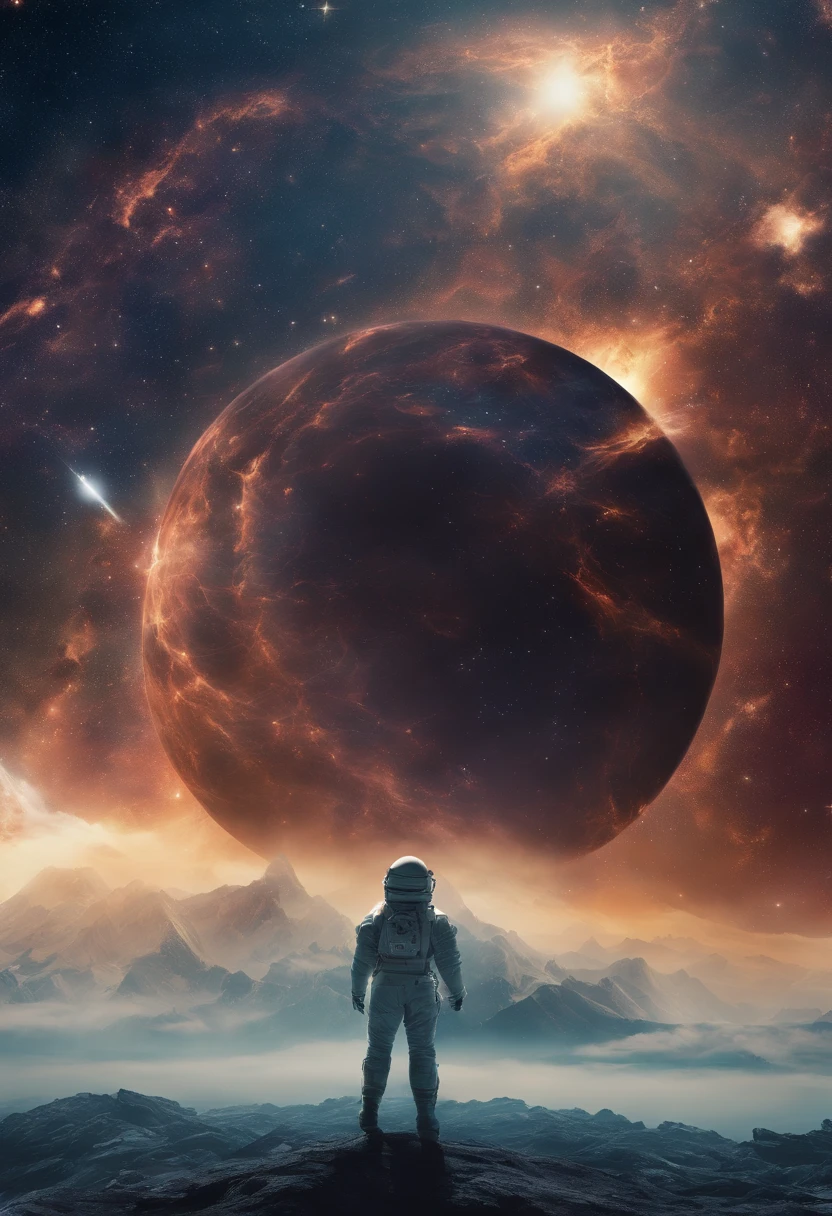 a photograph Galaxies, espirais, outer space, Nebulosas, estrelas, smoke billowing,espatacular imagem, detalhe intrincado, na forma de dois leoes lutando,2 leoes ferozes, octane rendering, 8k hiper realista, Textura realista, Unreal Natural Lighting Engine, cinestill 800, (mola a 35mm | |)