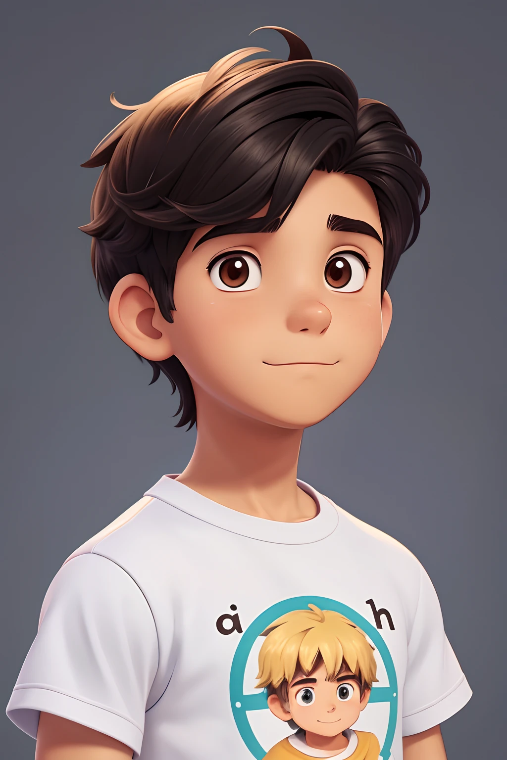 Jovem,garoto,menino,Camisa Preta,camisa black,jovem,(melhor qualidade: 0,8), Perfect anime illustration, Retrato em close-up extremo de um garoto,desenho animado de um menino com cabelo curso liso , digital illustration portrait, retrato colorido detal detailed illustration portrait, digital illustration -retrato dos desenhos animados, color digital illustration, Retrato estilizado, Retrato de Arte Digital,melhor qualidade),(alta qualidade)fundo luminoso