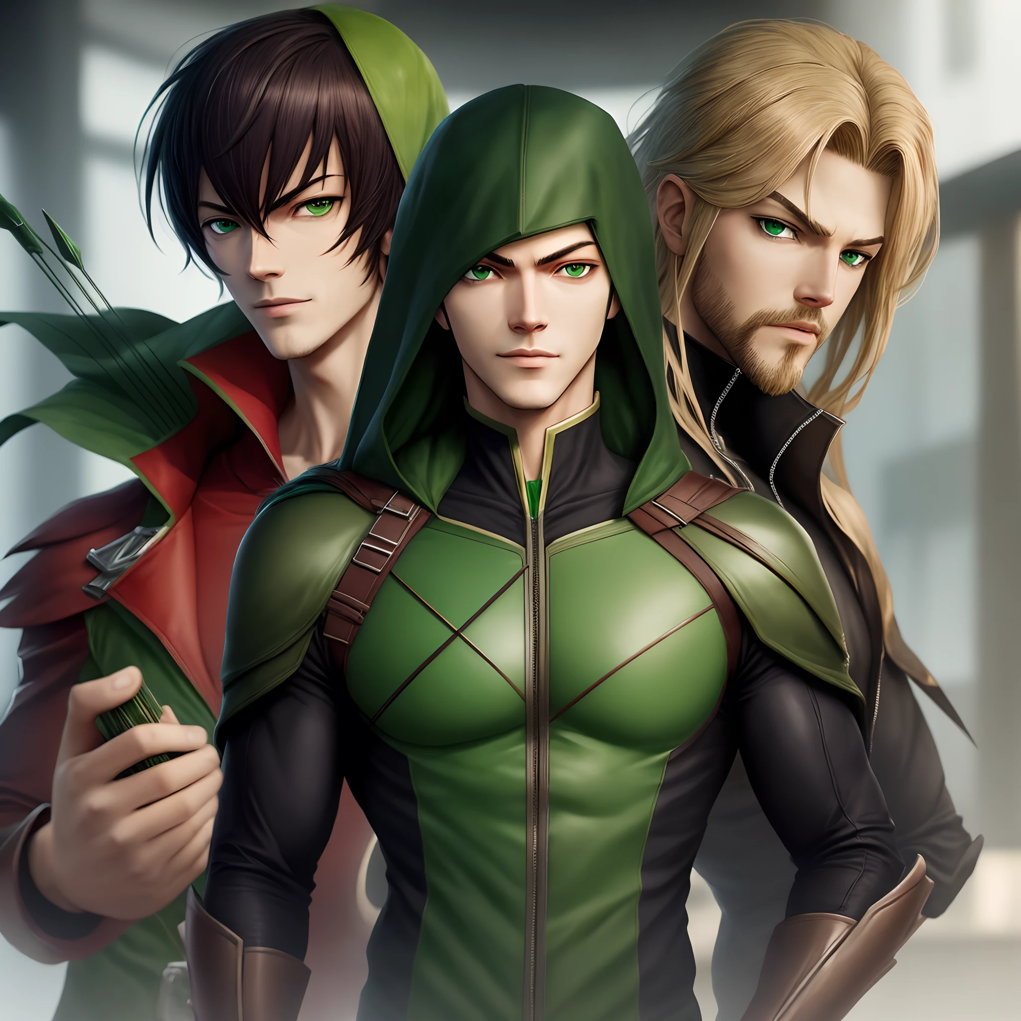 Lelouch, Green Arrow, Hyperdetailed