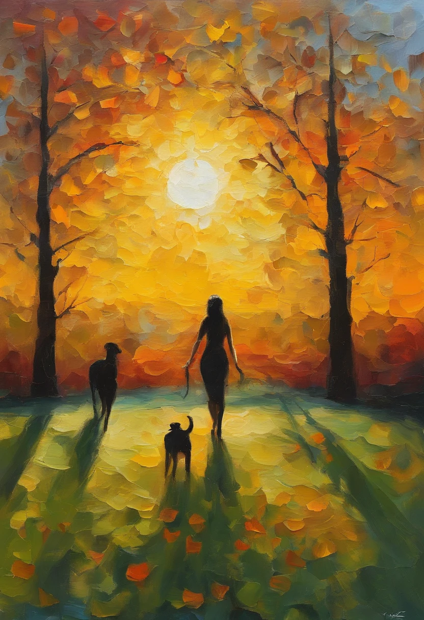 obra prima、qualidade superior、morning、passear。cachorrinho、1girl em、 da nuvem、floating into the sky、um close-up、com luz brilhante、felicidade、Cool morning sun、(spark:0.7) 、passear、Paisagens