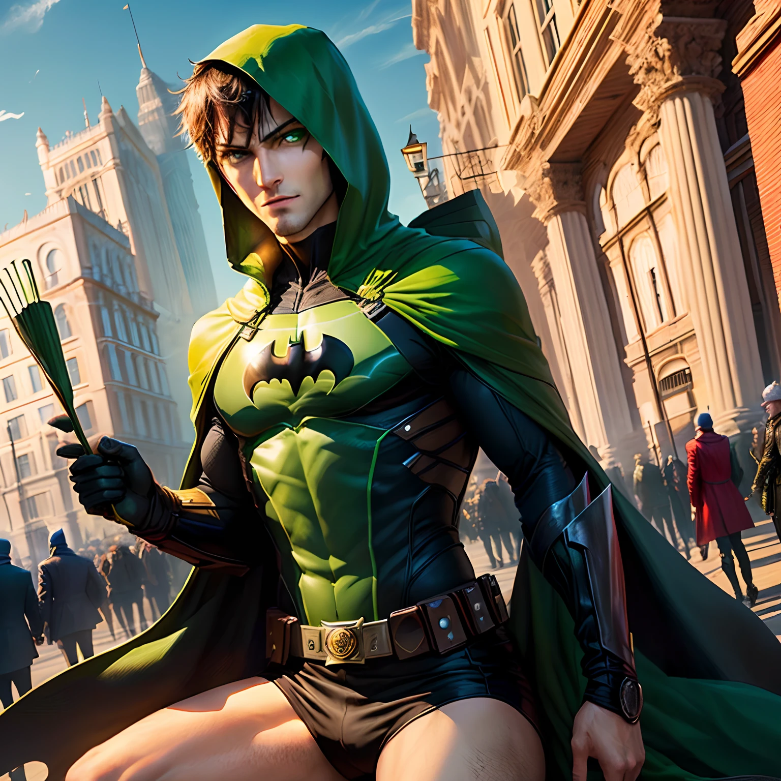 Green Arrow, Batman, Lelouch Vi Britiannia