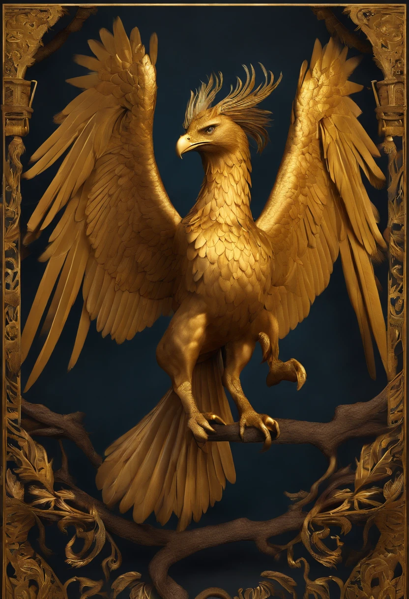 Mythological griffin