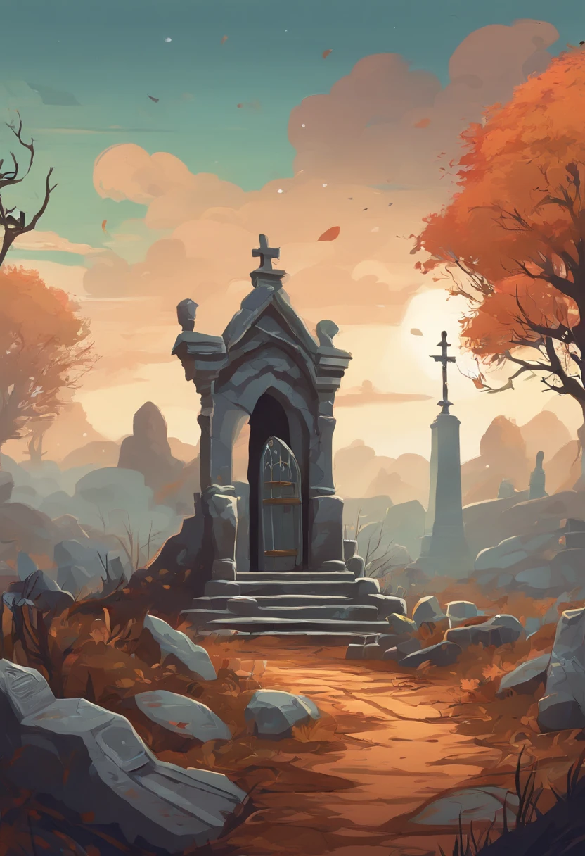 a cartoon of a zombie hand coming out of a grave with rocks and a tombstone in the background, zombie reaching out of a grave, grave, graveside, zombie arms out in front, corpse, dead, giant grave structures, dead body, zombie, his hands buried in his face, corpses, undead, crypt lurker!!, dead bodies in mud, graveyard background