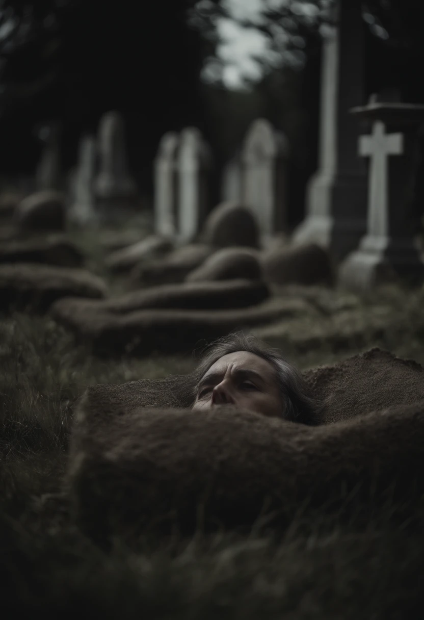 a lot of pepole waking up from there graves
