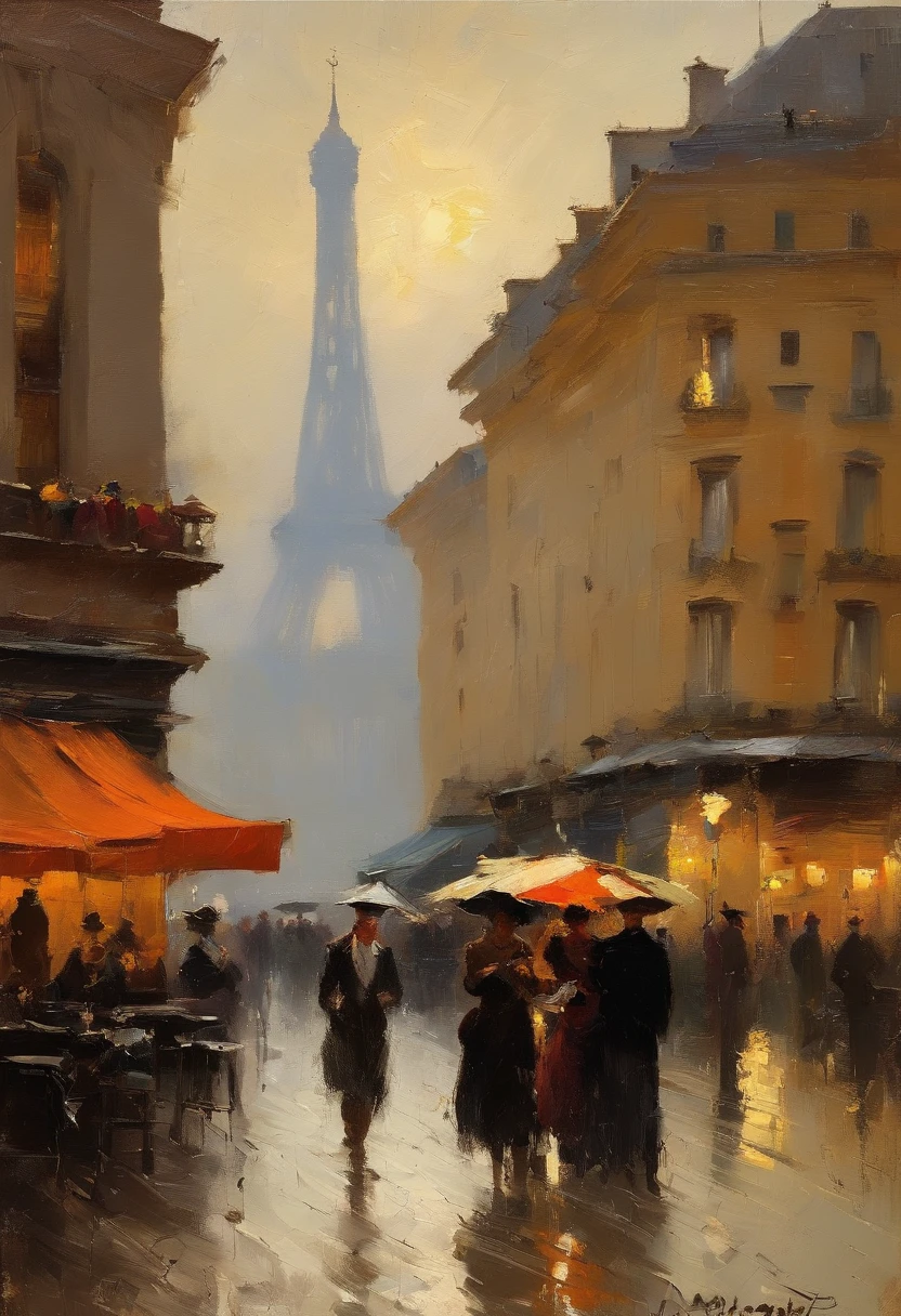 Edouard Cortes's painting