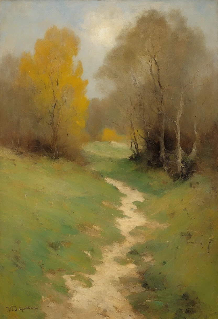 Emil Carlsen painting