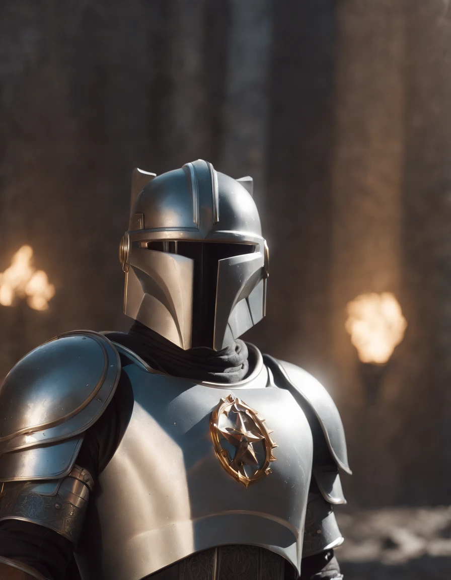 Cosmic Fallen Knight, cinzas cosmicas, estranho, assustador, cores muito brilhantes, light particles, com luz brilhante, Mshiff, Arte do papel de parede, Papel de parede UHD, artistic, intrincado