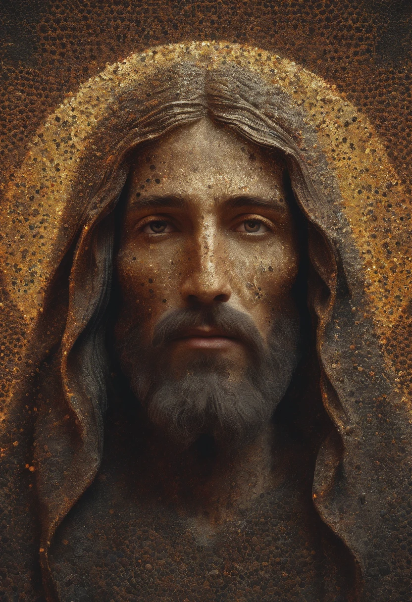 (symmetry),centered,a ((close)) up portrait,(Jesus),a very thin white man with long hair and a beard,wearing a long white robe,35mm,natural skin,clothes detail, 8k texture, 8k, insane details, intricate details, hyperdetailedhighly detailed,realistic,soft cinematic light,HDR,sharp focus, ((((cinematic look)))),intricate, elegant, highly detailed