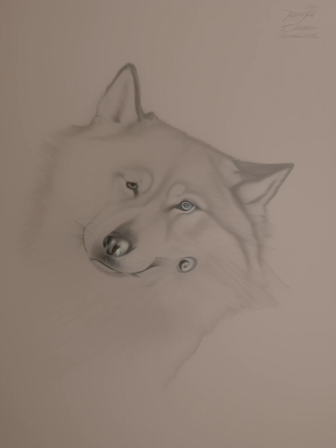 desenho de um lobo com um olhar triste em seu rosto, inspirado em Caspar Wolf, lobo, retrato do lobo, realistic sketch, portrait of a wolf head, inspirado em Wolf Huber, Retrato de um lobo, wolf head, cara de lobo antro, lobo peludo, retrato retardado do lobo, Wolp, desenho de animais, pencil draw, sem sombreamento