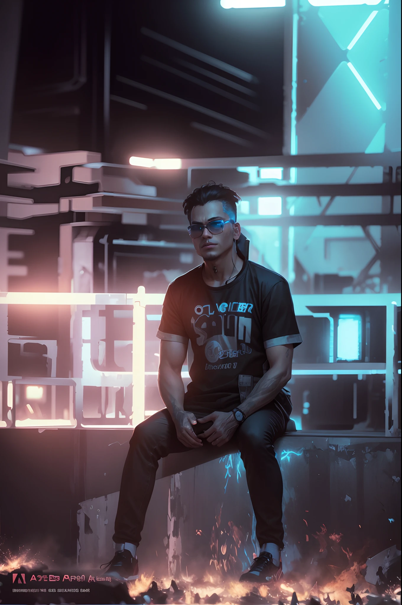 Change background cyberpunk but realistic face same to same