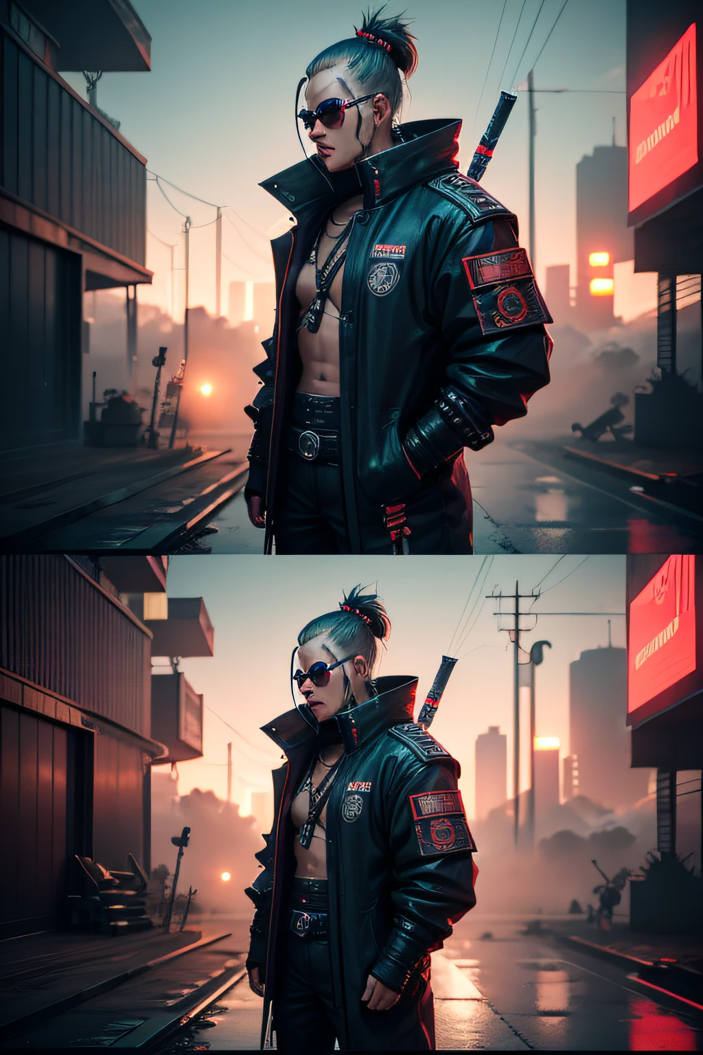 Cyberpunku 2077 samurai