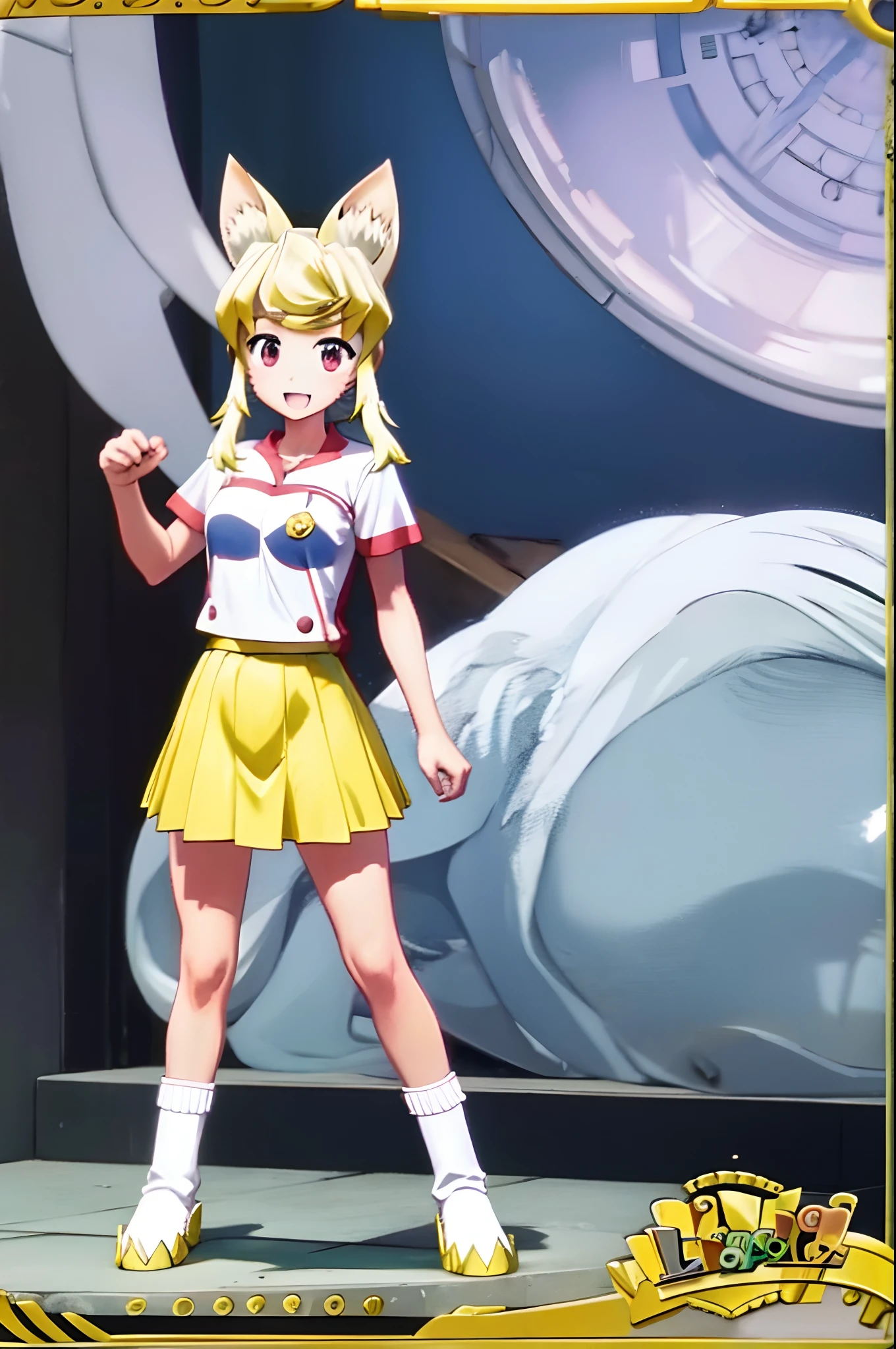 Liru Wolf Girl , standing