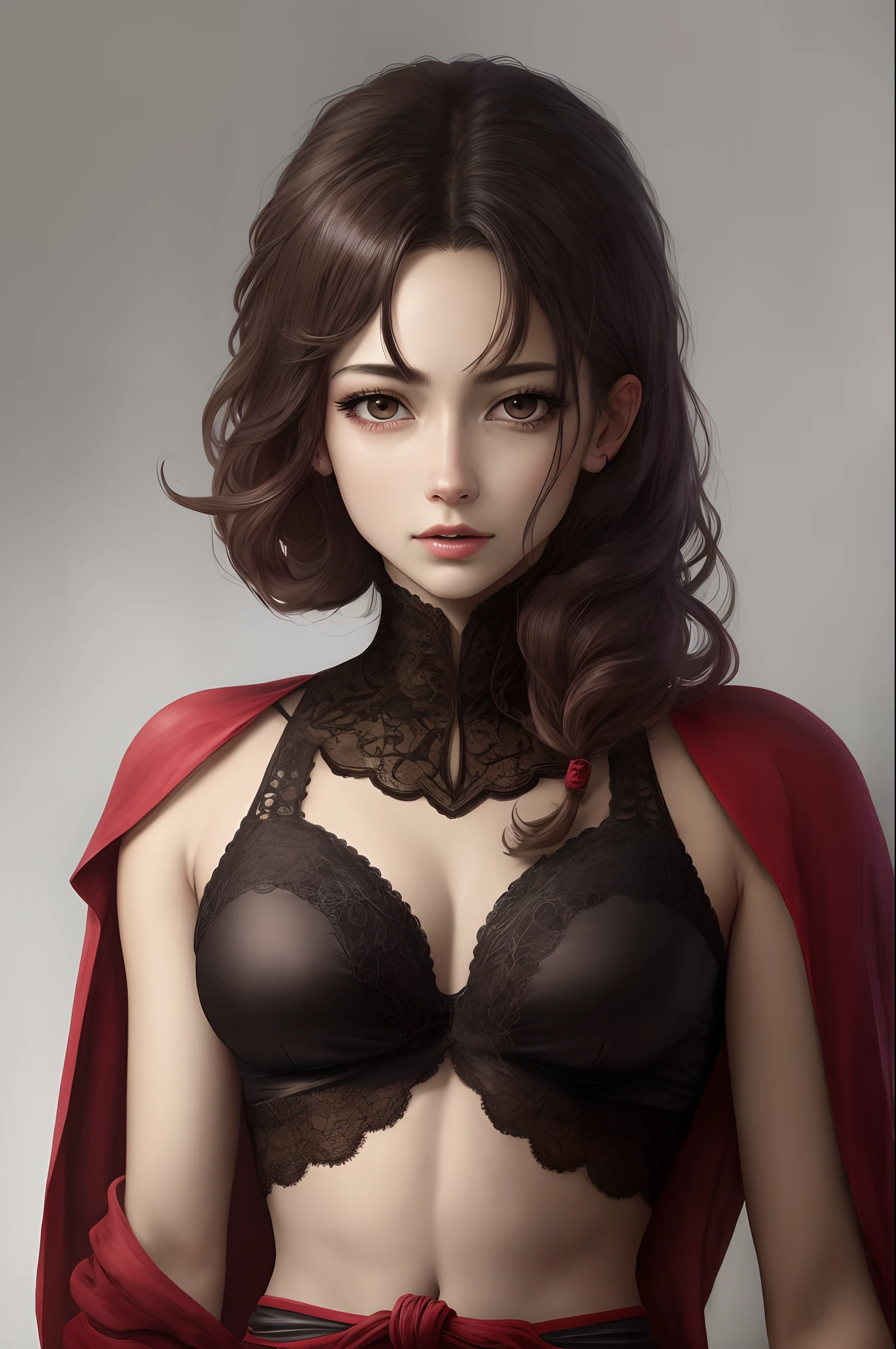 Personagens,anime,realista,de luta