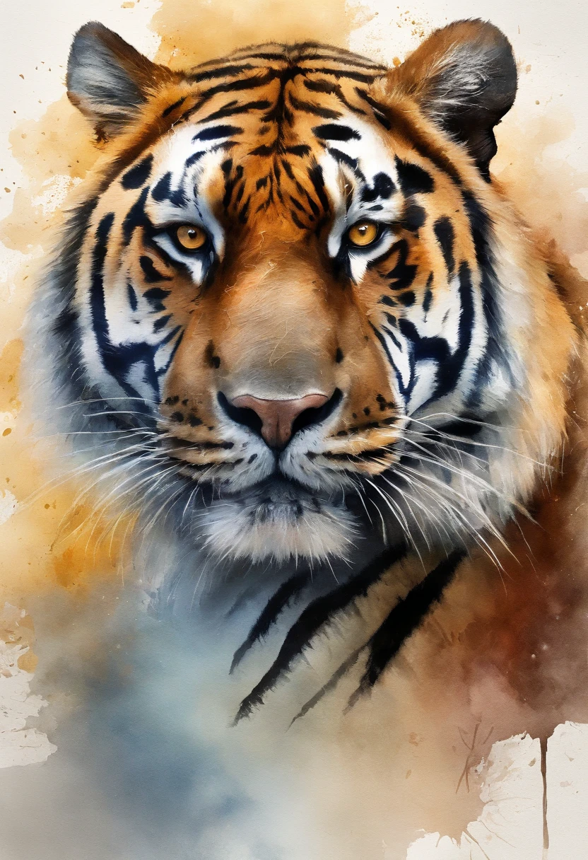 1 tigre,a photograph Galaxies, espirais, outer space, Nebulosas, estrelas, smoke billowing,espatacular imagem, detalhe intrincado, na forma de um tigre, octane rendering, 8k hiper realista, Textura realista, Unreal Natural Lighting Engine, cinestill 800, (mola a 35mm | | | | |)