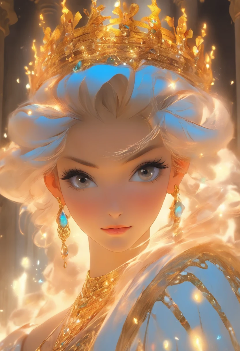 (accurate and detailed) queen, (Beautiful and intricate) crown, (Sleek and elegant) gown, (Regal and majestic) TRON, (Ornate and luxurious) palace, (Meticulously crafted and delicate) Jewelry, (imposing and majestic) ladder, (Royal & Powerful) scepter, (Luxurious and extravagant) ambient, (Stunning and richly colored) arras, (Dignified and discreet) expression, (Serene and domineering) presence, (Luminous and ethereal) illumination, (Masterfully painted) Portrait, (Flawless & Realistic) Details, (Bright and bright) Colors, (Very realistic and immersive) stage, (Fascinating and awe-inspiring) vibe, (Timeless and classic) style of, (Impressive and sophisticated) Artwork, (Professionally and skillfully crafted) composition, (Exquisite and intricate) brushwork, (Impressive and intricate) detailing, (High resolution and crystal clarity) Clarity, (Sharp & Precise) focus, (Rich & Deep) eye shadow, (Magnificent and harmonious) palette colors, (Artistic and creative) interpretation, (Elegant and ethereal) Ambiance, (Striking and eye-catching) composition, (Unforgettable and exciting) image, (Stunning and exciting) beautiody, (majestic and regal) aura
