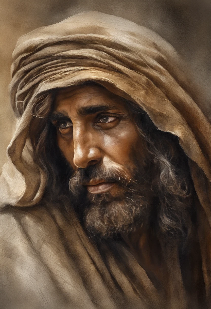 (simetria), centrado, um ((close)) retrato acima, (Jesus), um homem negro muito fino,africano, com cabelo longo e barba, vestindo um longo manto branco, 35mm, pele natural, detalhe da roupa, textura 8k, 8k, detalhes insanos, detalhes intrincados, hiperdetalhadoaltamente detalhado, realista, soft Cinematic Light, HDR, foco nítido, ((((cinematic look))), intrincado, elegante, altamente detalhado