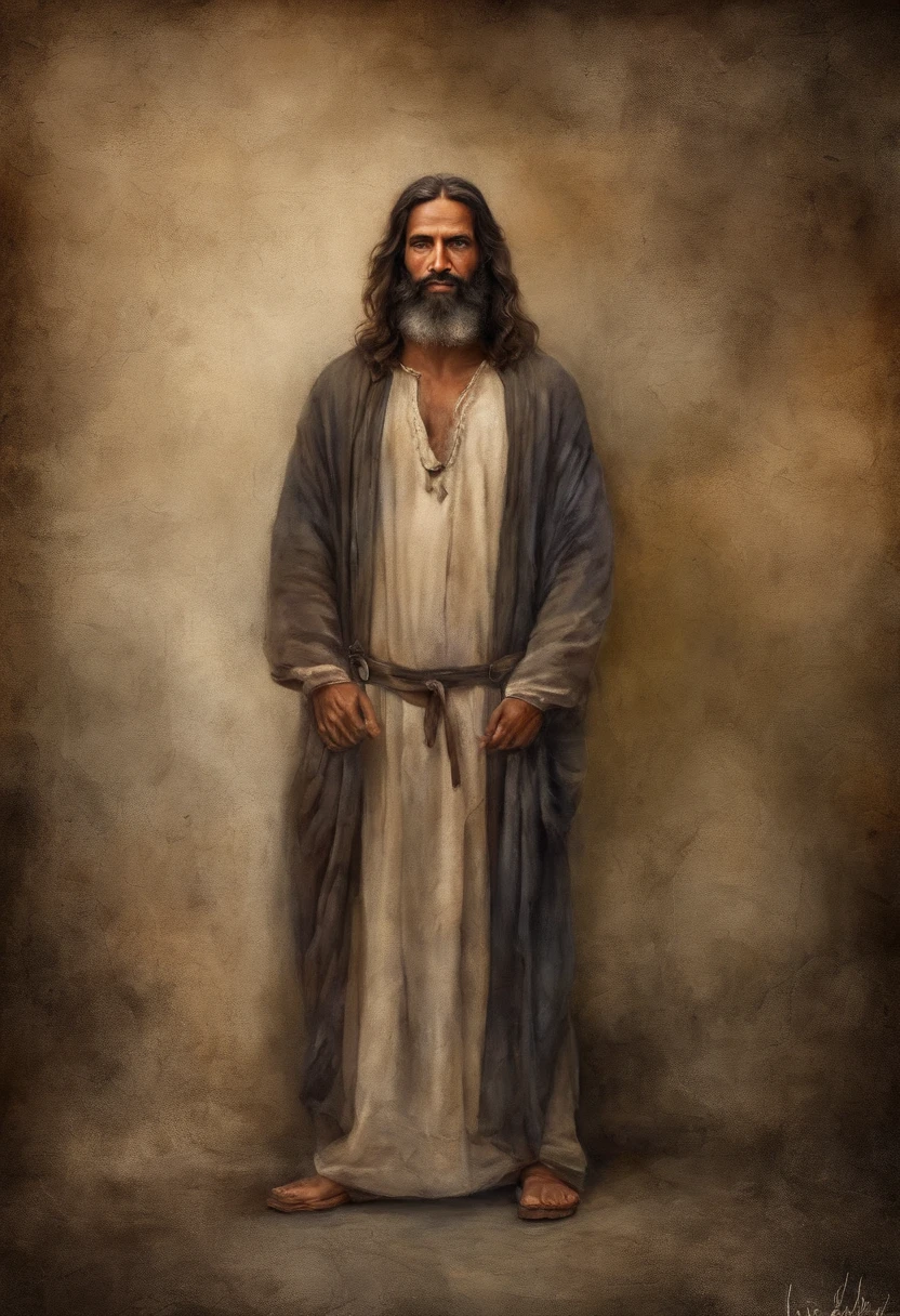 (simetria), centrado, um ((close)) retrato acima, (Jesus), um homem negro muito fino,africano, com cabelo longo e barba, vestindo um longo manto branco, 35mm, pele natural, detalhe da roupa, textura 8k, 8k, detalhes insanos, detalhes intrincados, hiperdetalhadoaltamente detalhado, realista, soft Cinematic Light, HDR, foco nítido, ((((cinematic look))), intrincado, elegante, altamente detalhado