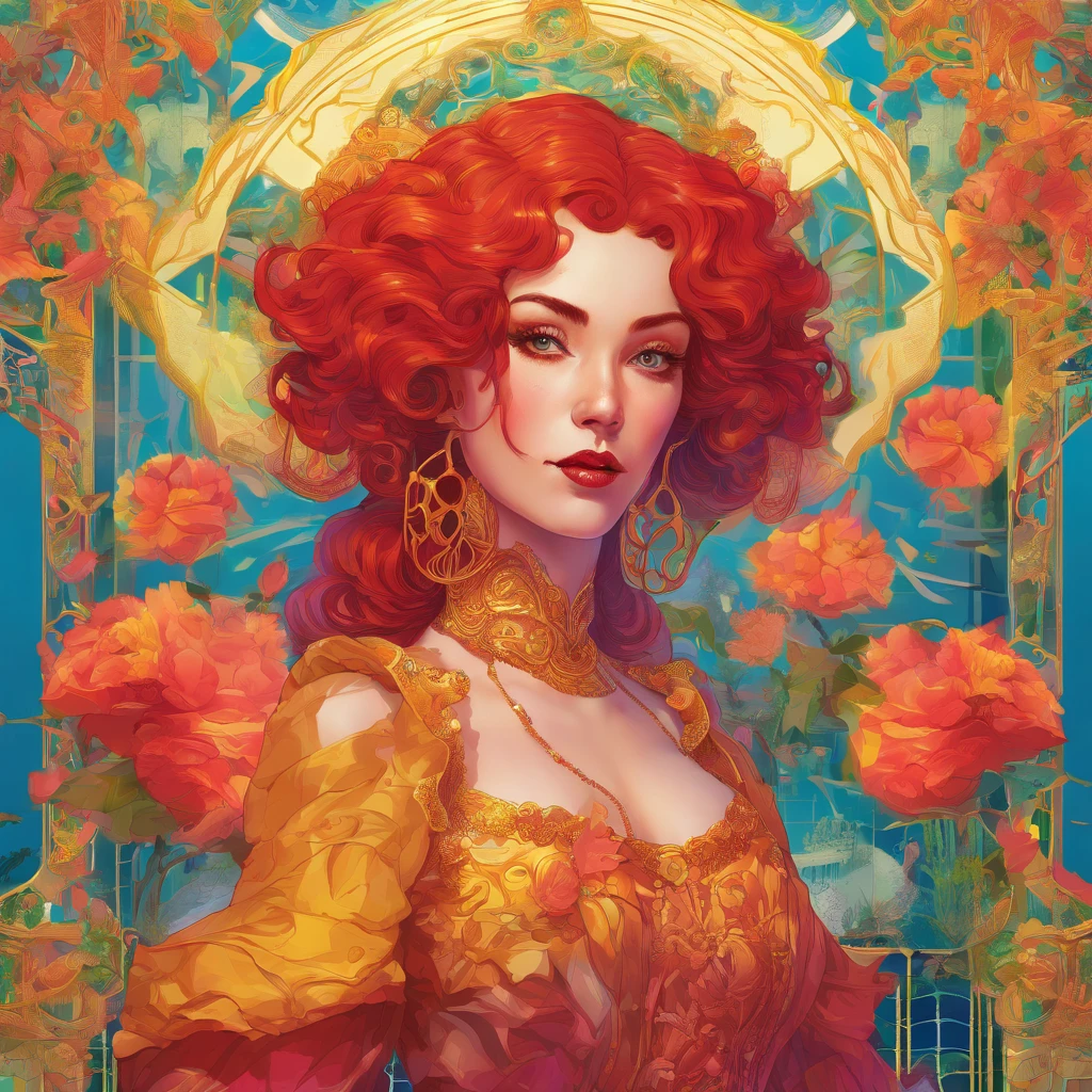 batman , Mucha Klimt et Tom Bagshaw, Bel art UHD 4 K, 4k highly detailed digital art, exquisite digital illustration, WLOP complexe, art nouveau! Cyberpunk! style, 4k detailed digital art, Mucha style 4K, Jen Bartel, cyberpunk art nouveau