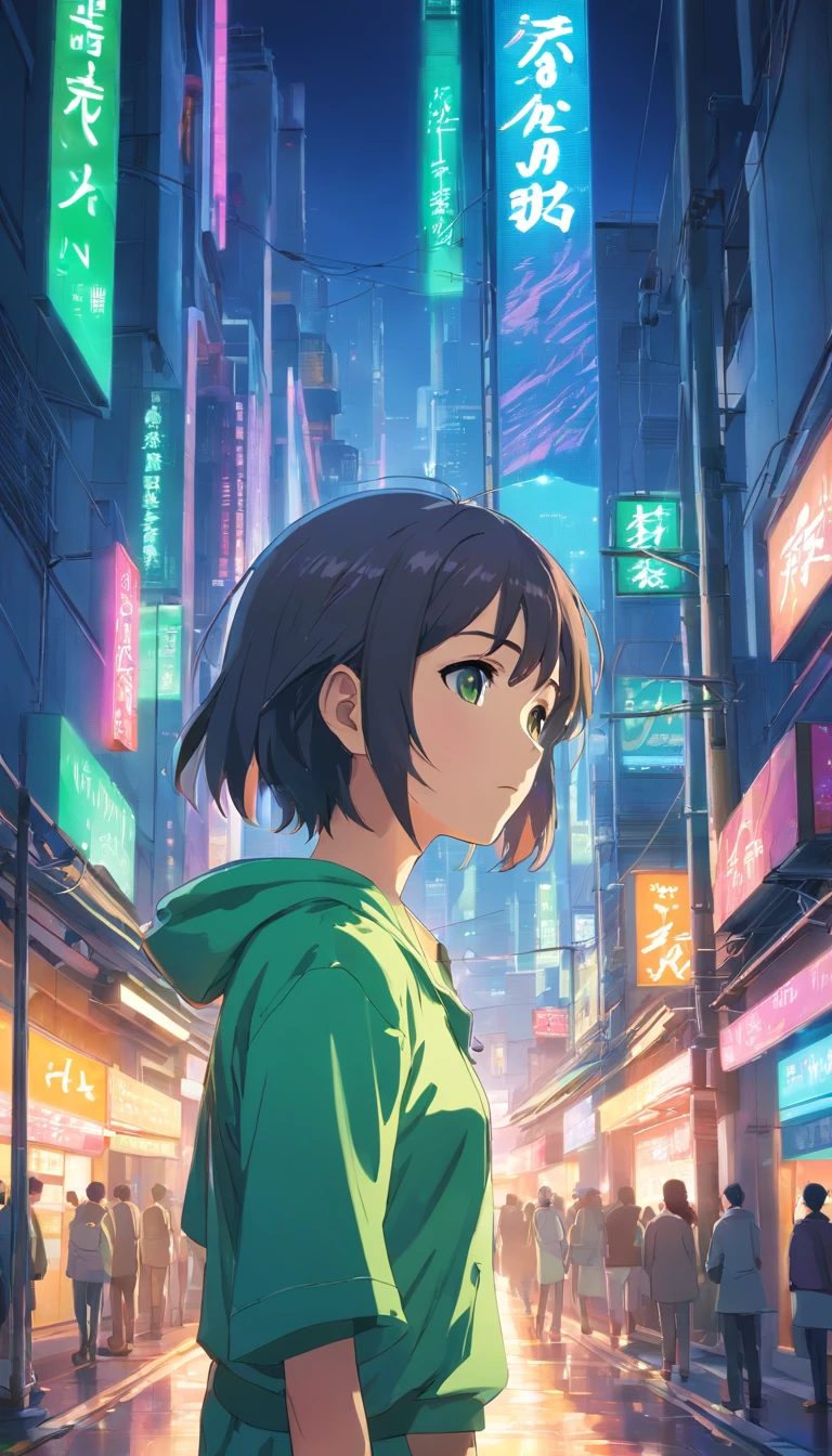 obra prima、Filme Matrix、futurista, cyberpunk, Flickers、programador、monitores LED、Digital Lab、conectado por fios、realidade virtual, computadores、tom verde、cores verde e preto, Make a bang、connectedness、Flickers、interior desenhado com detalhes、arte digital, award winning、Dentro do quarto、quarto escuro、Luz dos monitores、dramatic light、tons de verde, Cinematic power、