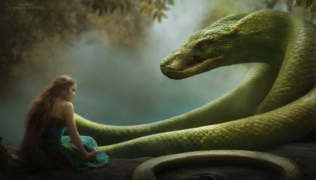 Then the serpent said to the woman: Surely you will not die.
For God knows that the day you eat of it your eyes will be opened, e sereis como Deus, sabendo o bem e o mal