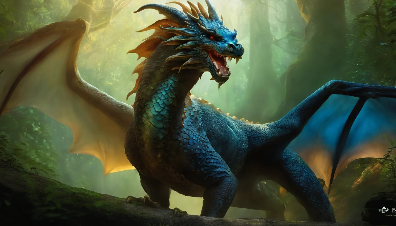 dragao com fundo transparente