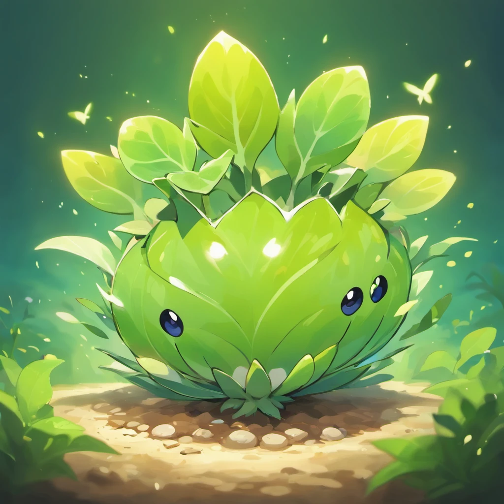A strange seed was planted on its back at birth. The plant sprouts and grows with this Pokémon, masterpiece, best quality
