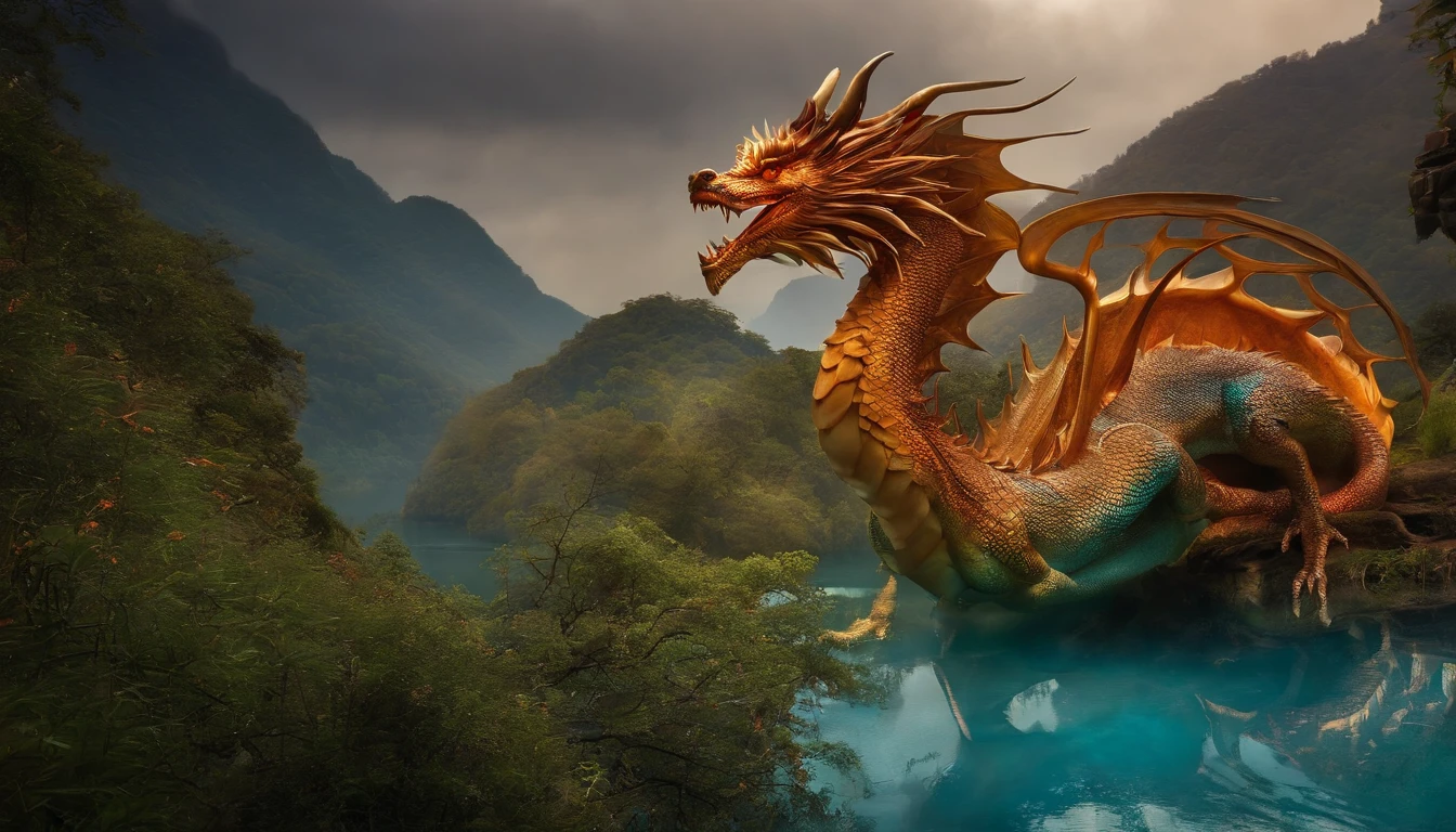 dragao transparente