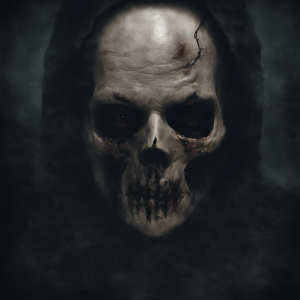 make me a photo realistic horror icon