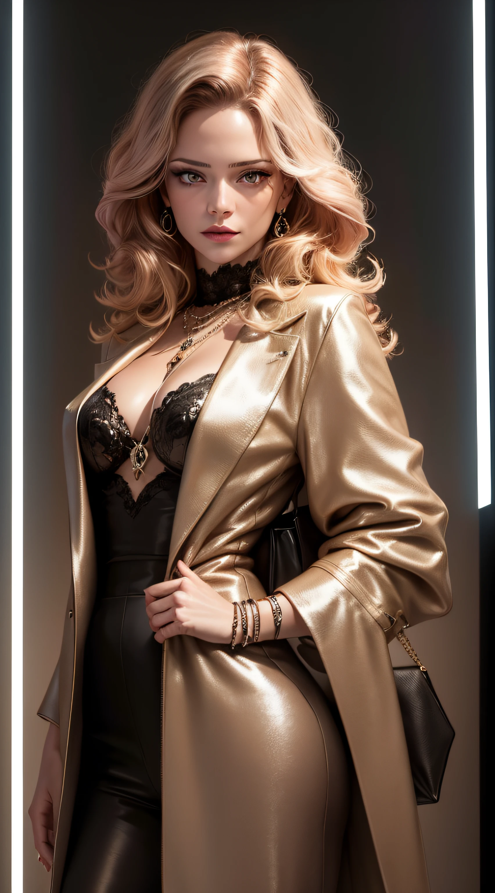 retrato de uma linda , fotografia de moda inverno, Estilo, Contemporary Elegance, remo, Ultra HD resolution for extreme beauty, Cores vibrantes e modernas, High fashion studio lighting, Lente grande angular para contexto, Perspectiva fashion, Arte intrincada, 8k