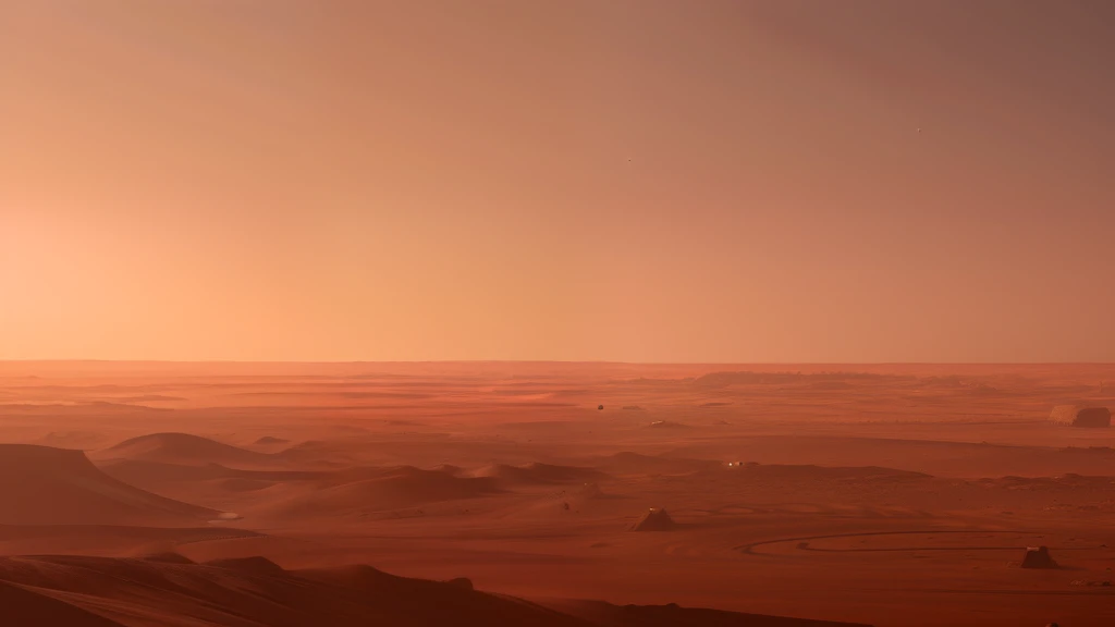 dystopian mars background