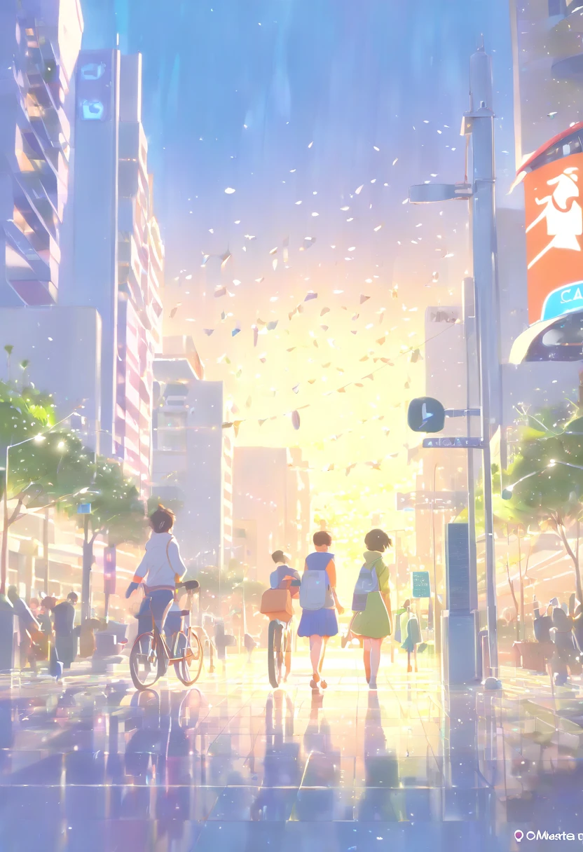 (La mejor calidad, alta resolucion,obra maestra 1:2),1人の女の子, Nubes, primer plano, atardecer, feliz, iluminacion suave y calidad, HDR, ultra realista, enfoque perfecto, colores vividos