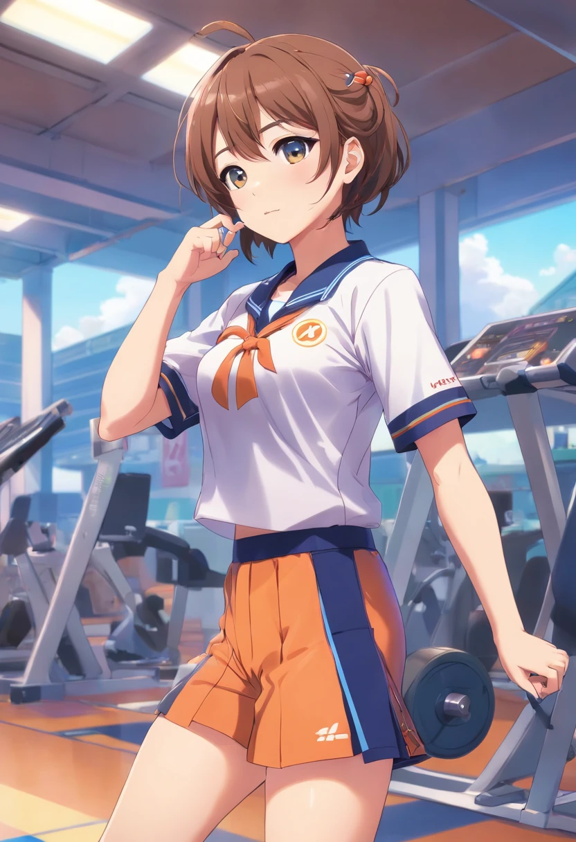 Masterpiece Super Detail 1 girl Love Live Fio You Gym suit full body